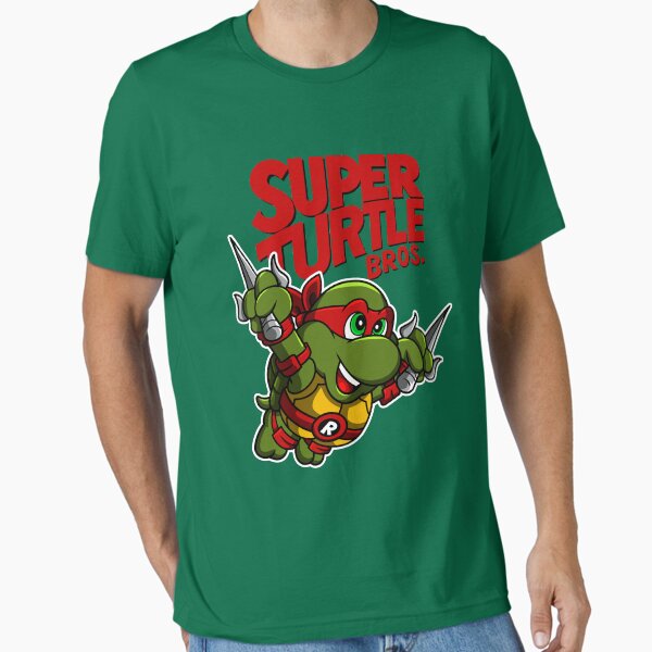 Super Turtle Bros - Raph Essential T-Shirt