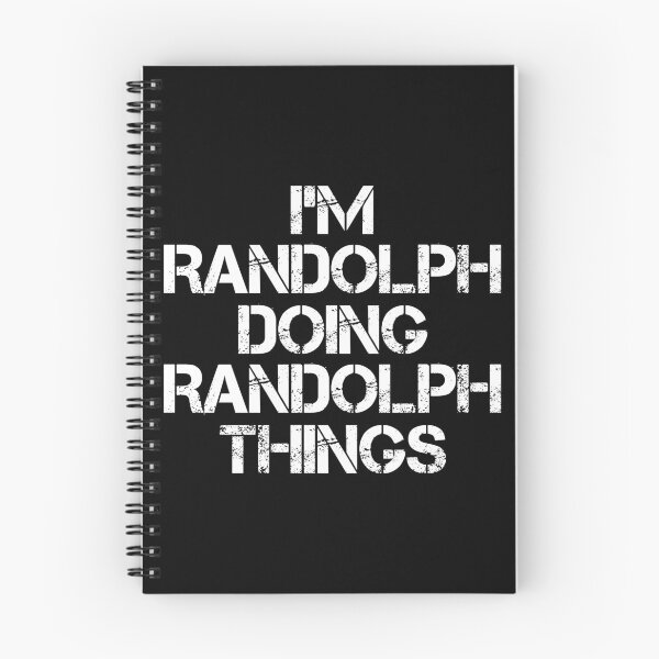 Item preview, Randolph Name T Shirt - Doing Randolph Things Name Gift Item Tee designed and sold by jazminprin.