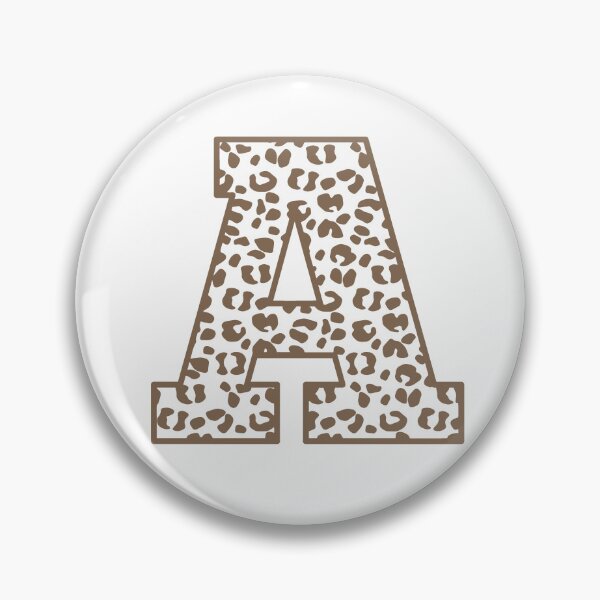 Artikelvorschau, Leopardenmonogramm A entworfen und verkauft von LillyAshley.