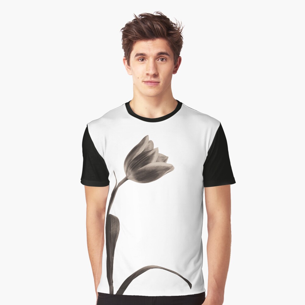 Antique Tulip Graphic T-Shirt
