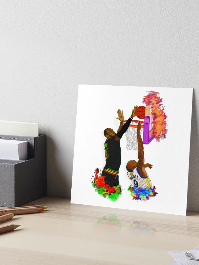 The Block! LeBron James Art