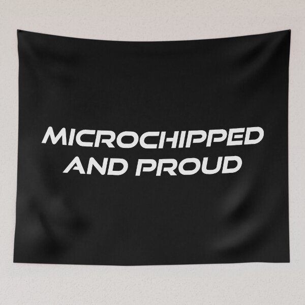 Item preview, Microchipped and Proud designed and sold by Quality Design.