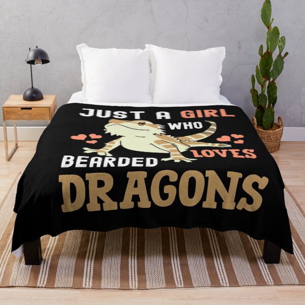 Item preview, just a girl who loves bearded dragons, dragon lover designed and sold by PRINTED ..