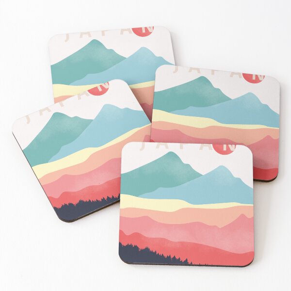 Artikelvorschau, Vintage-Retro-Stil MODERNES Wandplakat nach Japan Mountain Art Print Reise-Wanddekoration, Reise-Wandkunst entworfen und verkauft von Designbuddies.