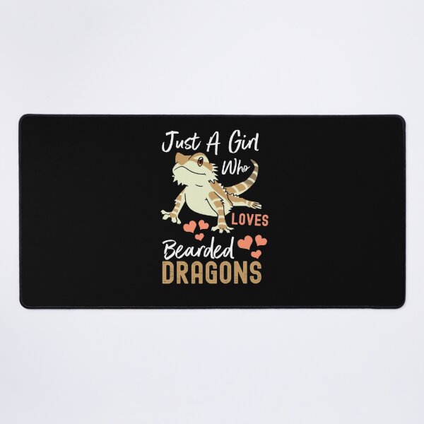 Item preview, just a girl who loves bearded dragons, dragon lover designed and sold by PRINTED ..