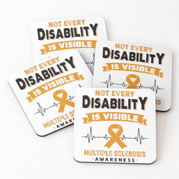 Item preview, Multiple Sclerosis Awareness - Not Every Multiple Sclerosis Is Visible designed and sold by RidnerStore.