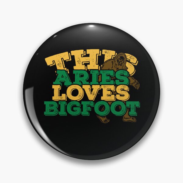 Item preview, Horoscope Zodiac Sign Aries Loves Bigfoot designed and sold by TheCrazyBear.