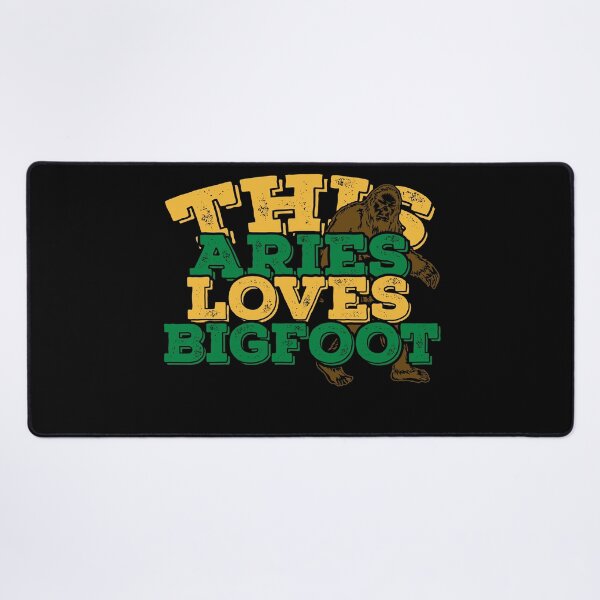 Item preview, Horoscope Zodiac Sign Aries Loves Bigfoot designed and sold by TheCrazyBear.