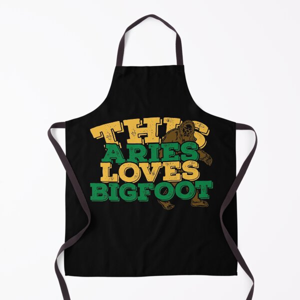 Item preview, Horoscope Zodiac Sign Aries Loves Bigfoot designed and sold by TheCrazyBear.