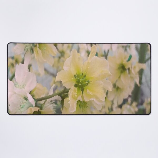 Item preview, Soft yellowish flowers by Iritof designed and sold by iritof.