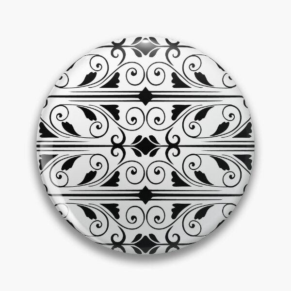 Item preview, Black Geometric Pattern designed and sold by PressedOak.
