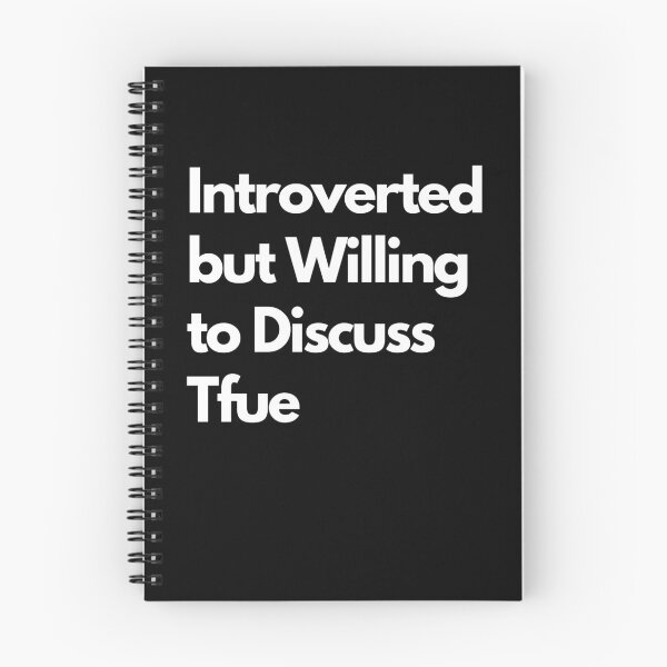 Item preview, Introverted but Willing to Discuss Tfue designed and sold by LAST WEEK'S STOLEN AESTHETICS.