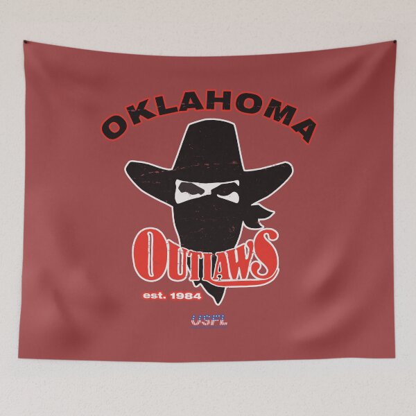 Item preview, Distressed Oklahoma Outlaws designed and sold by TeeArcade84.