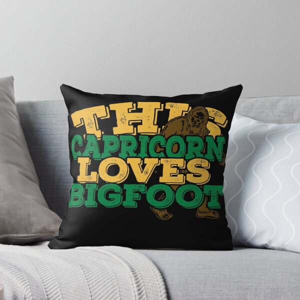 Item preview, Horoscope Zodiac Sign Capricorn Loves Bigfoot designed and sold by TheCrazyBear.