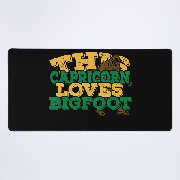 Item preview, Horoscope Zodiac Sign Capricorn Loves Bigfoot designed and sold by TheCrazyBear.