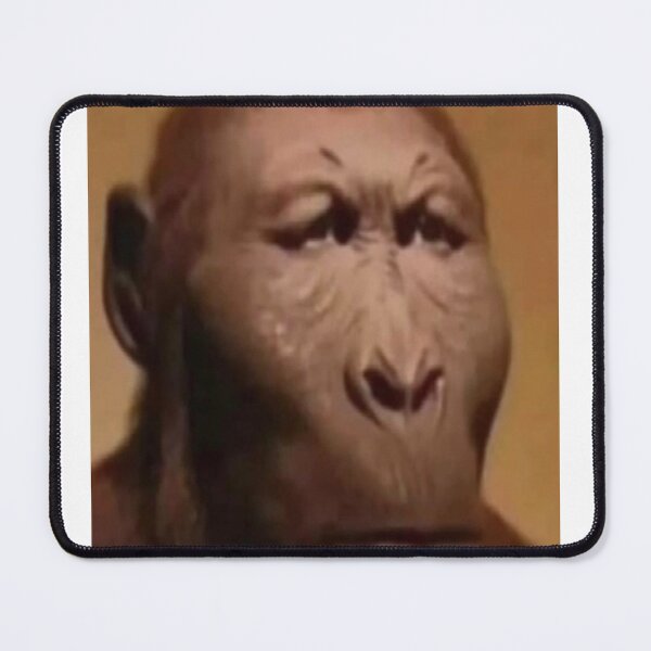Item preview, straight face monkey meme designed and sold by NatesCreativity.