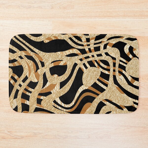 Item preview, Gold 3D abstract metallic curves designed and sold by bradm50.