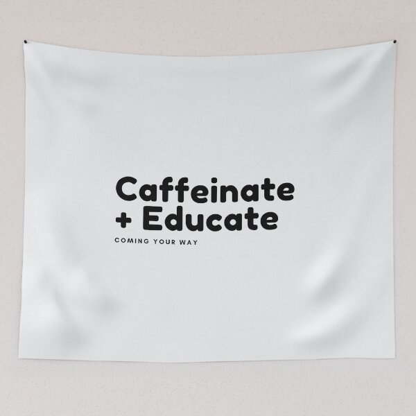 Item preview, Caffeinate & Educate designed and sold by DonmedPro1.