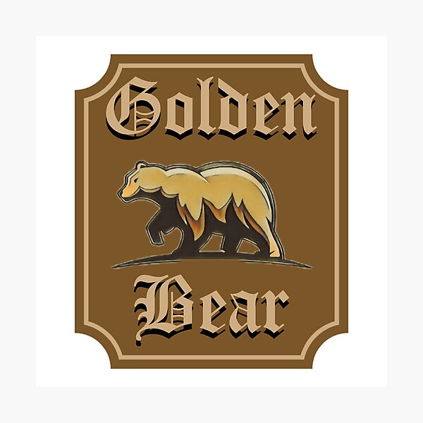 Item preview, The golden bear designed and sold by partsmanrod.