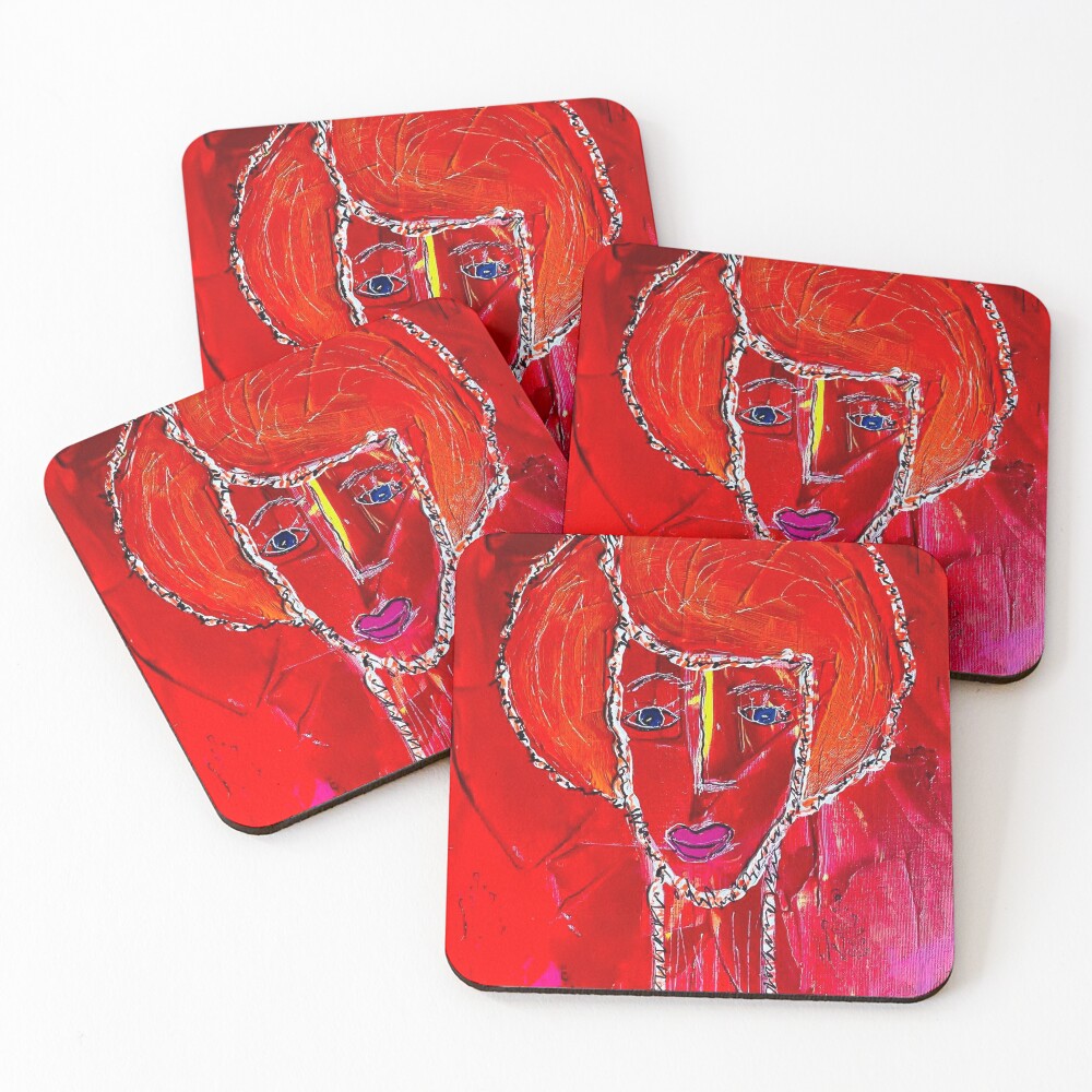 Item preview, Coasters (Set of 4) designed and sold by RandaRubyRed.
