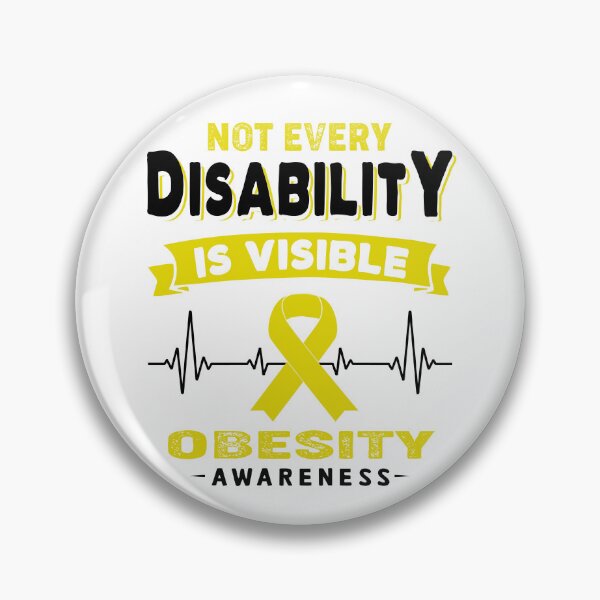 Item preview, Obesity Awareness - Not Every Obesity Is Visible designed and sold by RidnerStore.