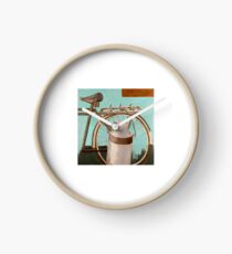 Rural Milkman Cycle Clock