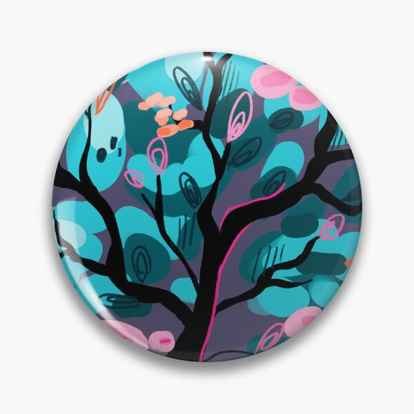 Item preview, aesthetic tree graphic colorful designed and sold by HibiscusHeron.