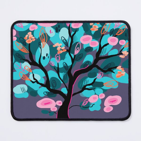 Item preview, aesthetic tree graphic colorful designed and sold by HibiscusHeron.