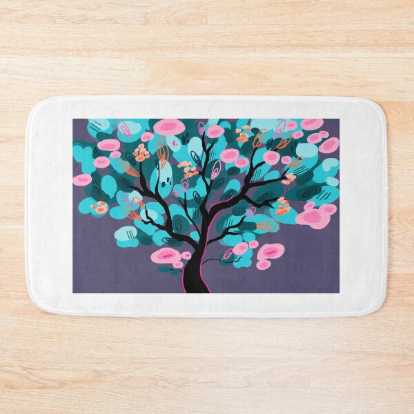 Item preview, aesthetic tree graphic colorful designed and sold by HibiscusHeron.