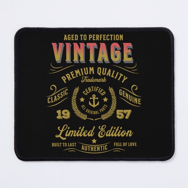 Item preview, Vintage 1957 - Aged to Perfection - Limited Edition designed and sold by Rhu Creations.