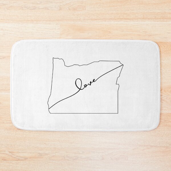 Item preview, Oregon Is Love - Oregon Home State Outline  designed and sold by EpicCreation.