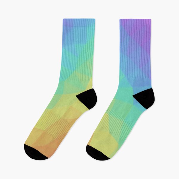 Item preview, Rainbow abstract piramid designed and sold by GeoFormsArt.