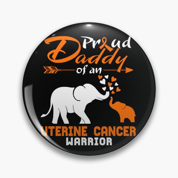 Item preview, Proud Daddy Of An Uterine Cancer Warrior designed and sold by Hatjar.