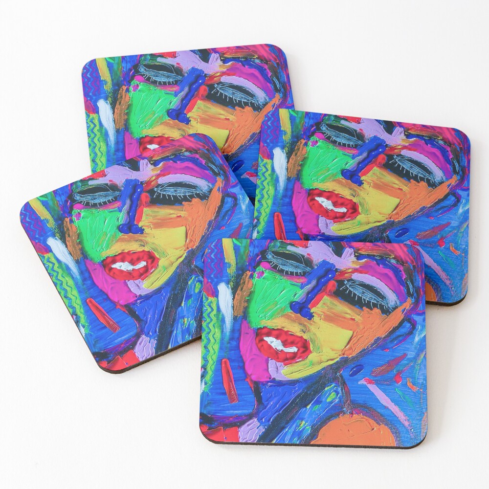 Item preview, Coasters (Set of 4) designed and sold by RandaRubyRed.