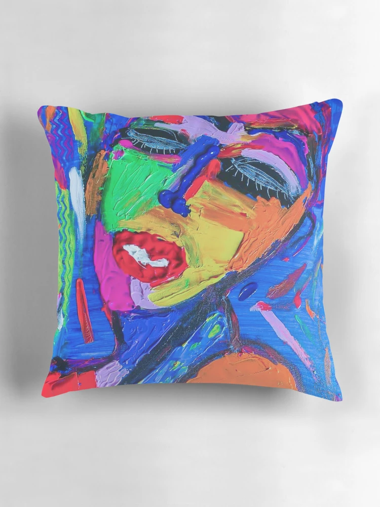 Thumbnail 3 of 4, Pillow, Carla designed and sold by RandaRubyRed.