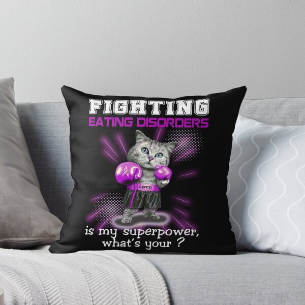 Item preview, Funny Cat Fighting Eating disorders Is My Superpower What's Your designed and sold by Kohend.