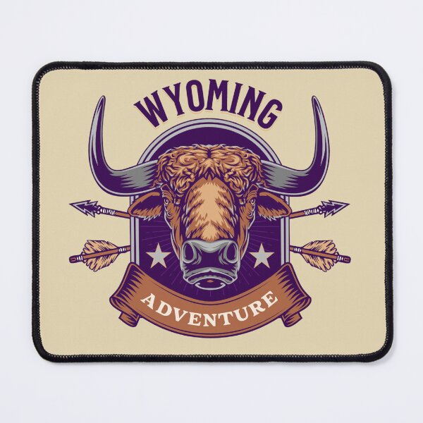 Item preview, Yellowstone Western Bison Head Arrows Vintage Wyoming designed and sold by CattlettArt.