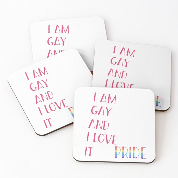 Item preview, I AM GAY AND I LOVE IT -  PRIDE designed and sold by harounshirt.