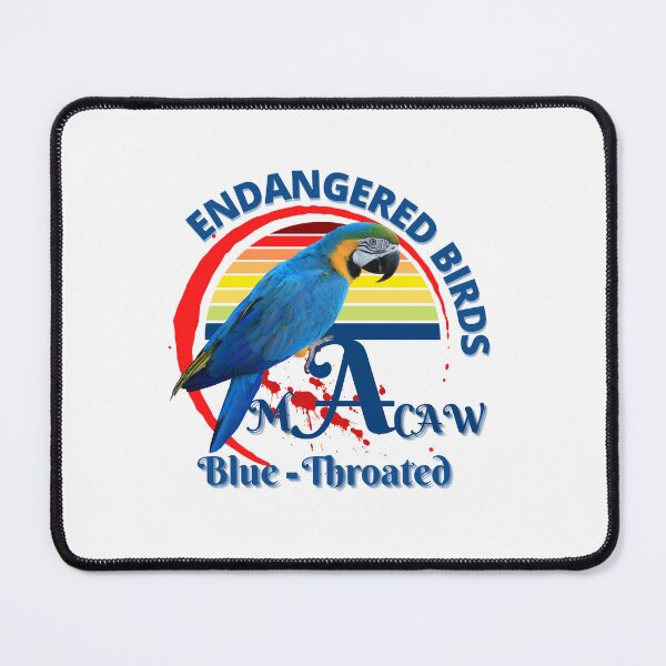 Item preview, Macaw Blue-Throated designed and sold by yassooarts.