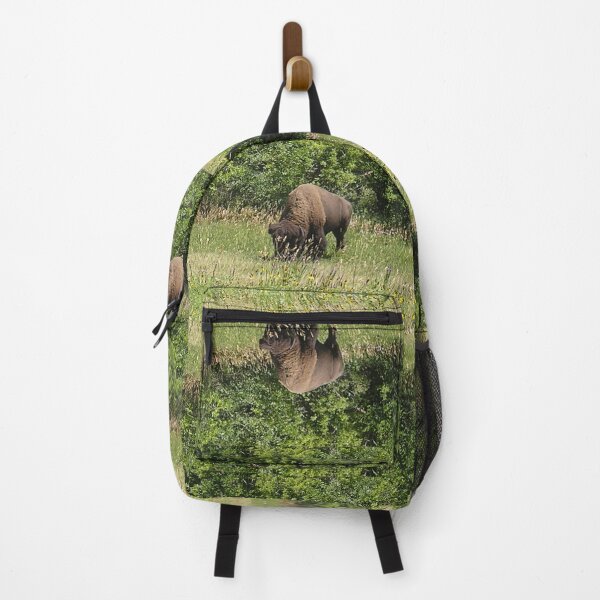 Item preview, Tatanka Bison Reflections in the Grass-Photo Custer State Park designed and sold by 69Designs-MP.