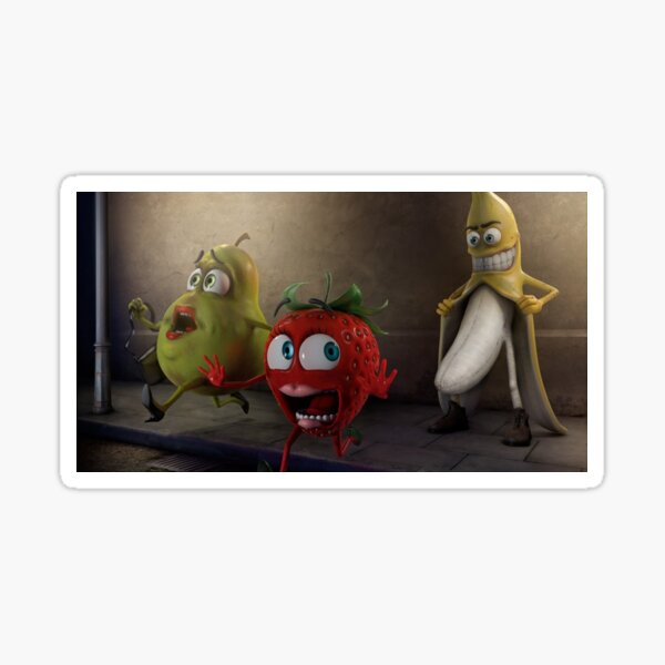 "Banana Flasher" Sticker for Sale by Jakc17 Redbubble