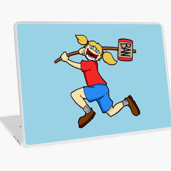 Time for the Ban-Hammer Laptop Skin