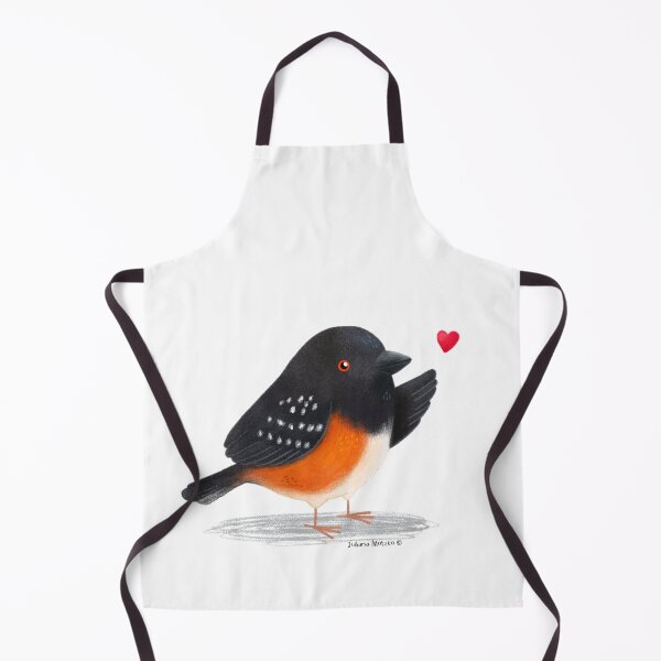 Item preview, Towhee bird in love designed and sold by julianamotzko.
