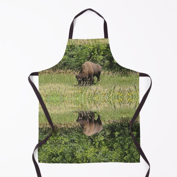 Item preview, Tatanka Bison Reflections in the Grass-Photo Custer State Park designed and sold by 69Designs-MP.
