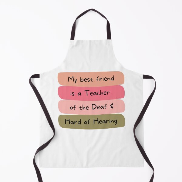 Item preview, My best friend is a teacher of the deaf and hard of hearing designed and sold by Hear4theEars.