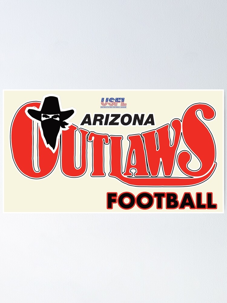 Arizona Wranglers USFL vintage football jersey for sale custom made