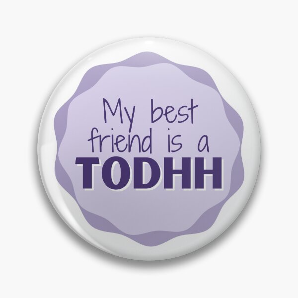 Item preview, My best friend is a TODHH in Purple designed and sold by Hear4theEars.