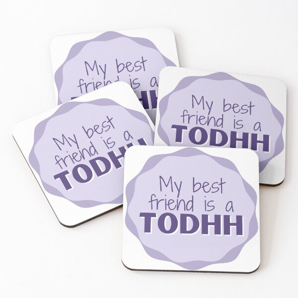 Item preview, My best friend is a TODHH in Purple designed and sold by Hear4theEars.