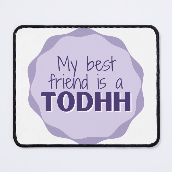 Item preview, My best friend is a TODHH in Purple designed and sold by Hear4theEars.