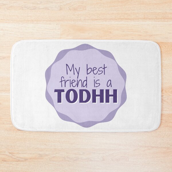 Item preview, My best friend is a TODHH in Purple designed and sold by Hear4theEars.